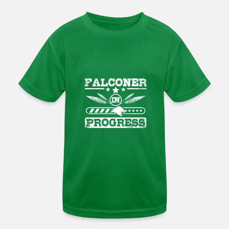 Future Falconer in progress Kinder Funktions-T-Shirt