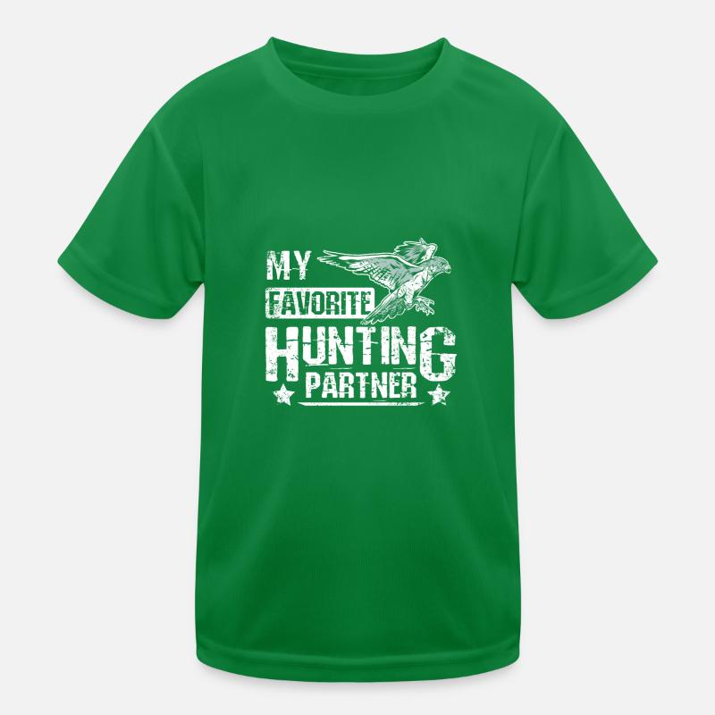Mon partenaire de chasse préféré Falconer T-shirt sport Enfant