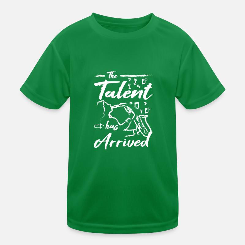 Saxophoniste, le talent est arrivé T-shirt sport Enfant