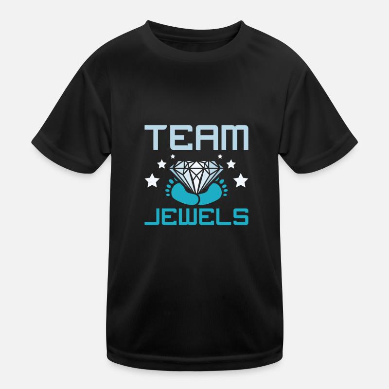 Gender Reveal Bijoux d’équipe garçon T-shirt sport Enfant