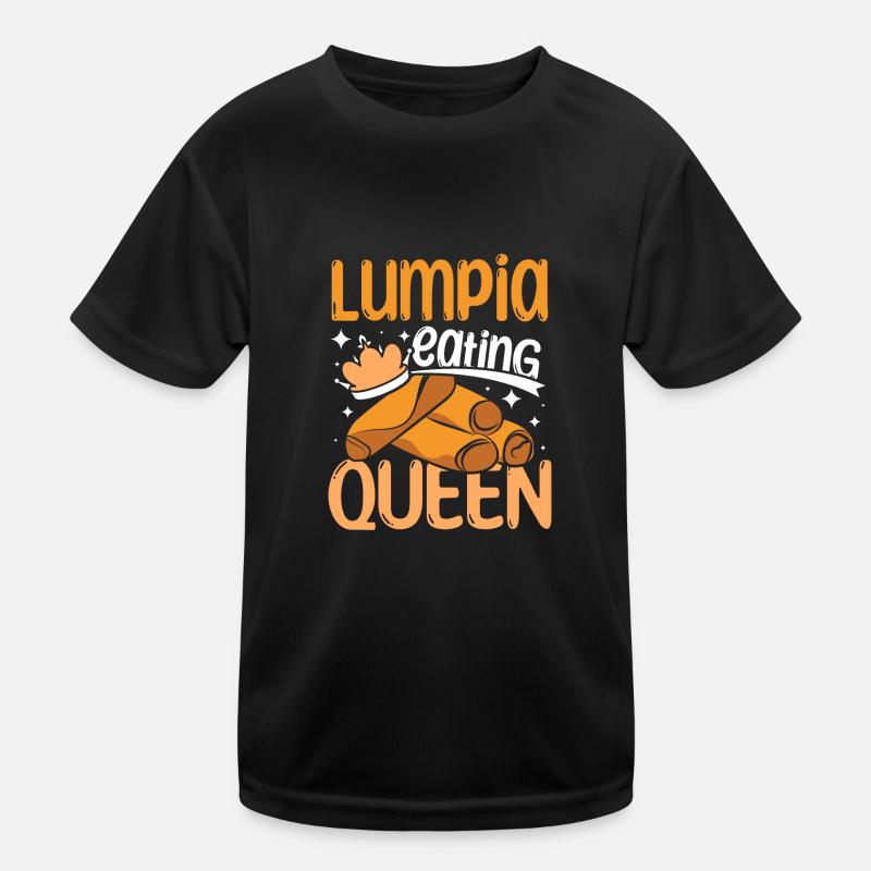 Lumpia mangeant la reine T-shirt sport Enfant