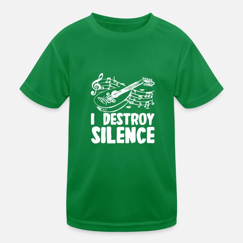 I destroy silence Oud Kinder Funktions-T-Shirt