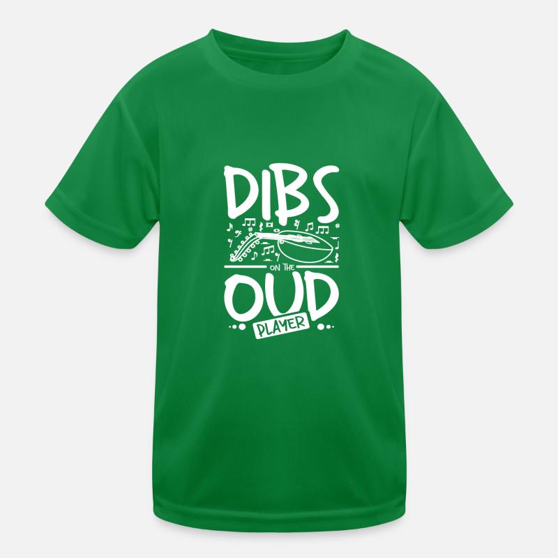 Dibs on the oud player Kids Functional T-Shirt