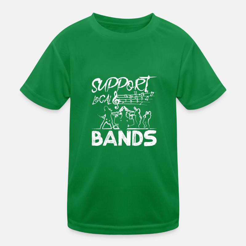 Support local bands Kids Functional T-Shirt