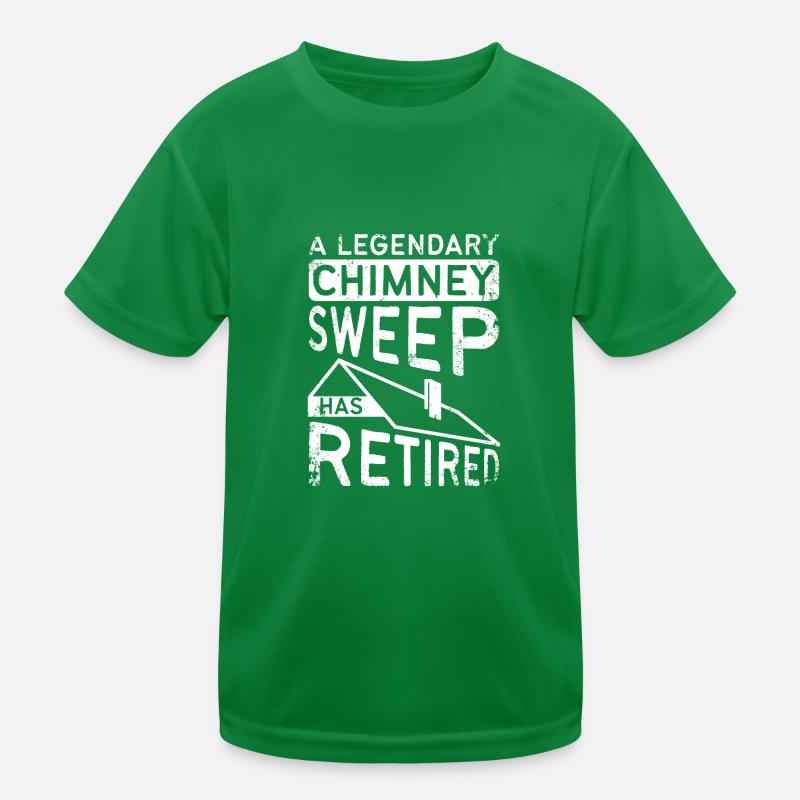 A legendary chimney sweep has retired Kinder Funktions-T-Shirt