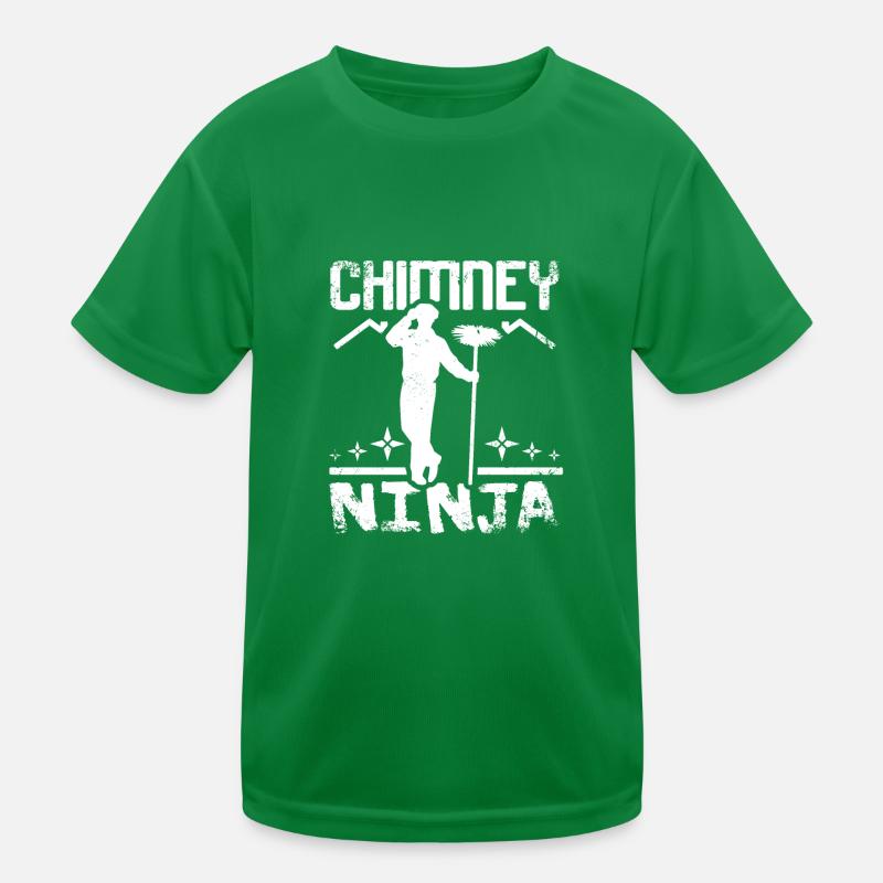 Ramoneur ninja T-shirt sport Enfant