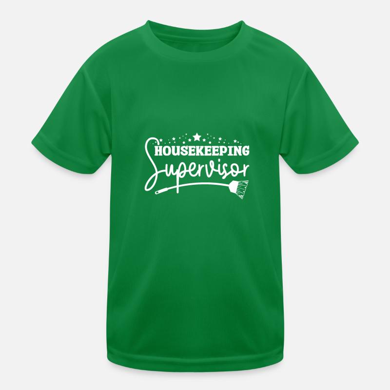 Housekeeping supervisor Kids Functional T-Shirt