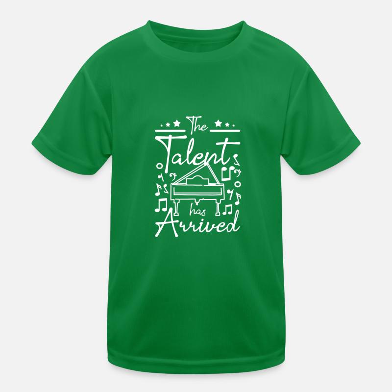 The talent has arrived pianists Kinder Funktions-T-Shirt