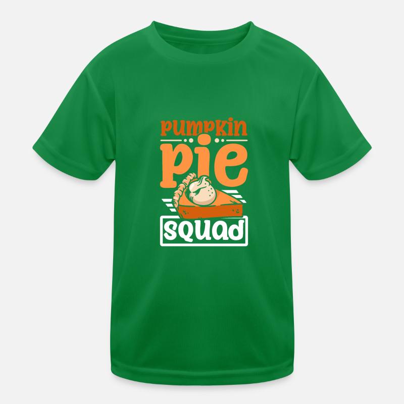 Pumpkin pie squad Kinder Funktions-T-Shirt