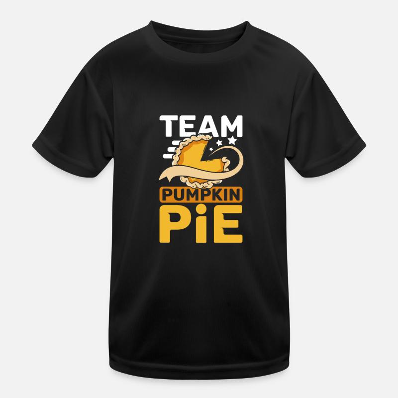 Team Pumpkin pie Kinder Funktions-T-Shirt