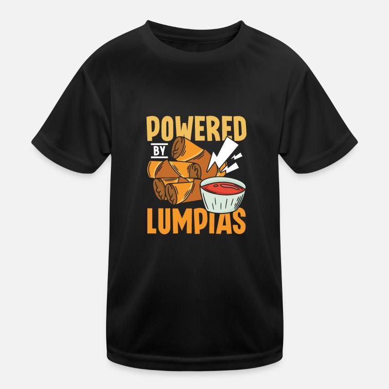 Propulsé par Lumpias T-shirt sport Enfant
