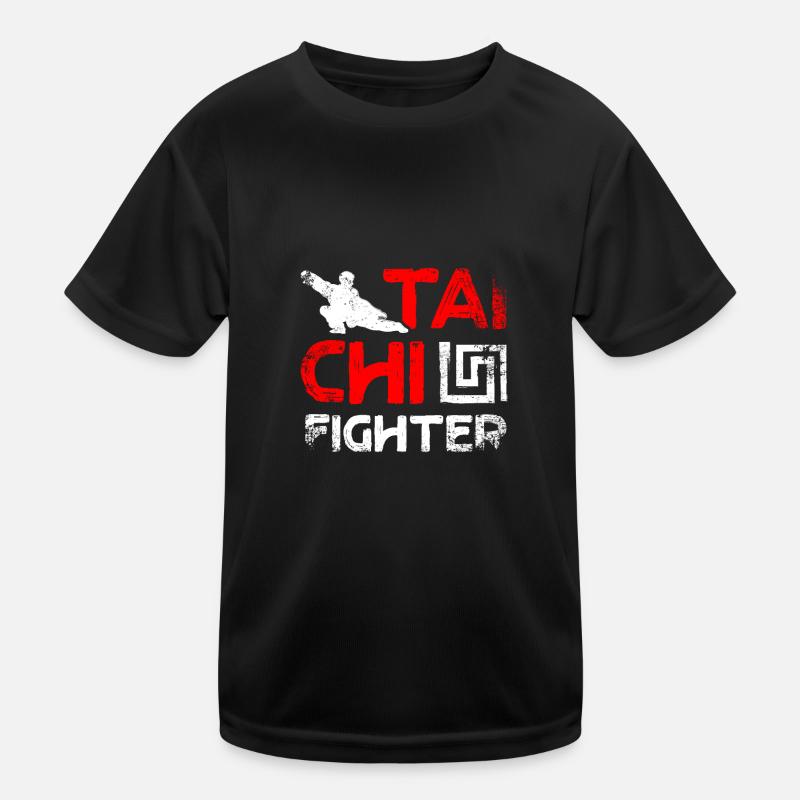 Tai chi fighter Kids Functional T-Shirt