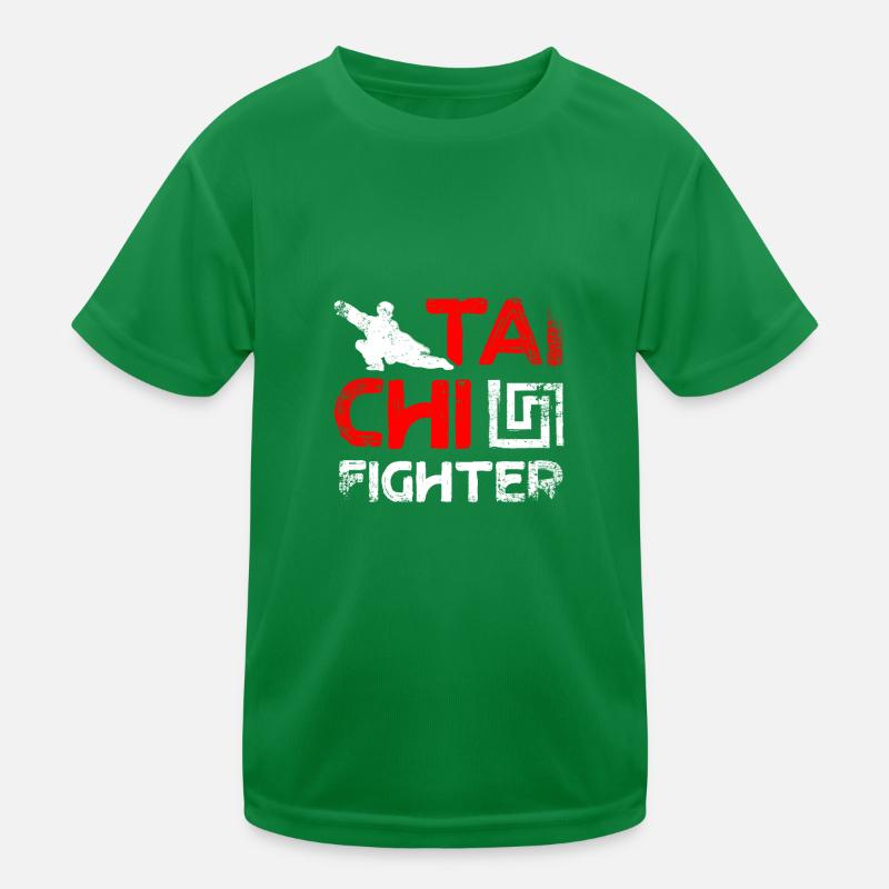 Combattant de Tai Chi T-shirt sport Enfant
