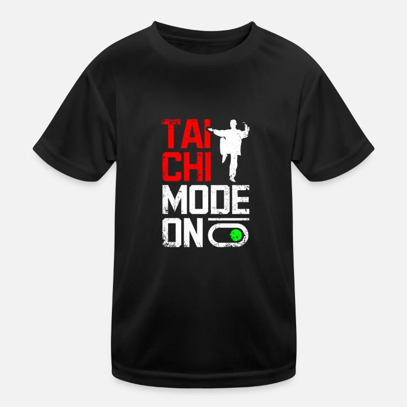 Tai chi mode on Kids Functional T-Shirt