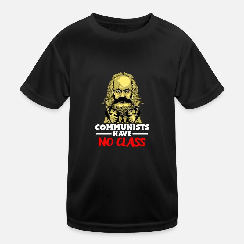 Communisme Lénine Marx Lutte des classes social T-shirt sport Enfant