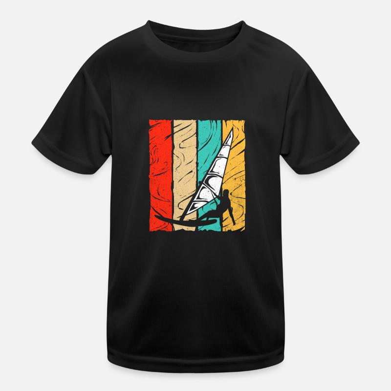 Windsurfing Kids Functional T-Shirt