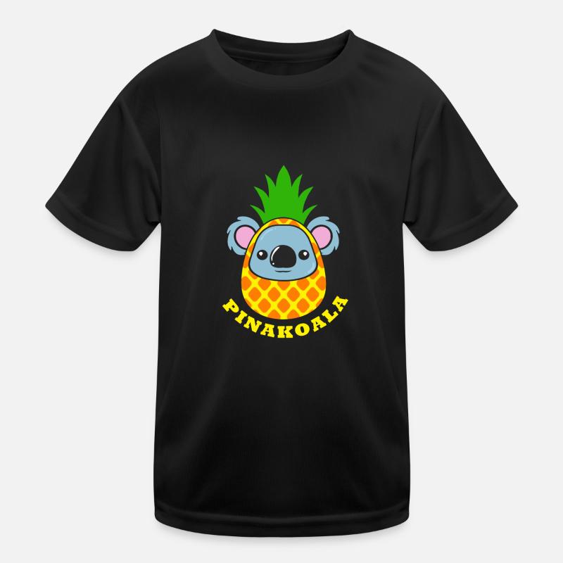 Koalabär Australien Backpacker Koala Tierschutz Kinder Funktions-T-Shirt