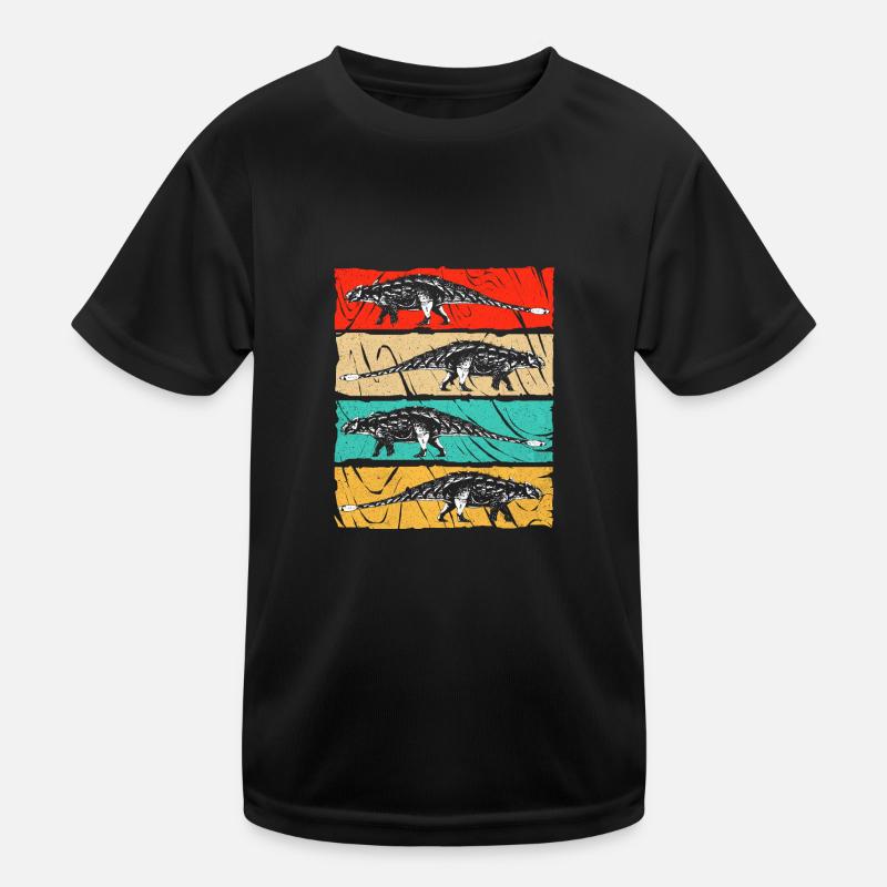 Ankylosaurus Kinder Funktions-T-Shirt