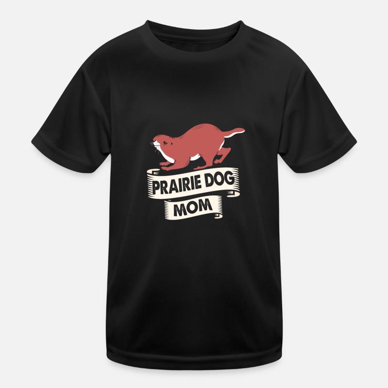Ground Squirrel Prairie Dog Marmot Prairie Rodent Kids Functional T-Shirt