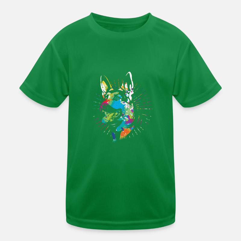 German Shepherd Kids Functional T-Shirt