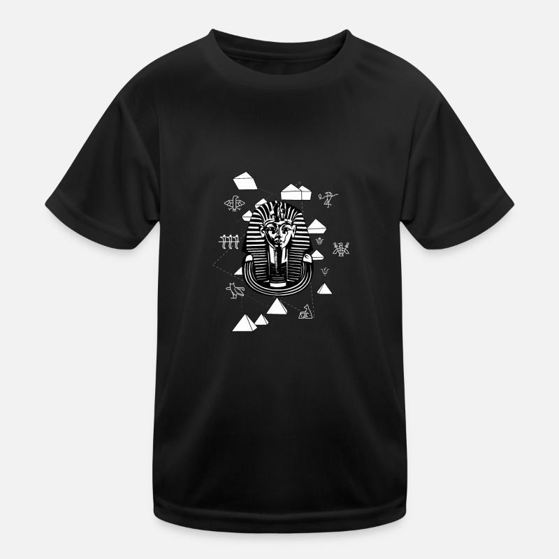 Ancient Egyptian symbols pharaoh and hieroglyphs Kids Functional T-Shirt