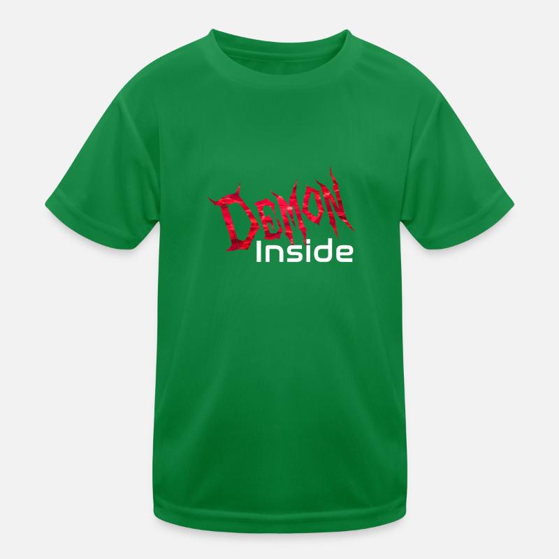 Demon Inside Kids Functional T-Shirt