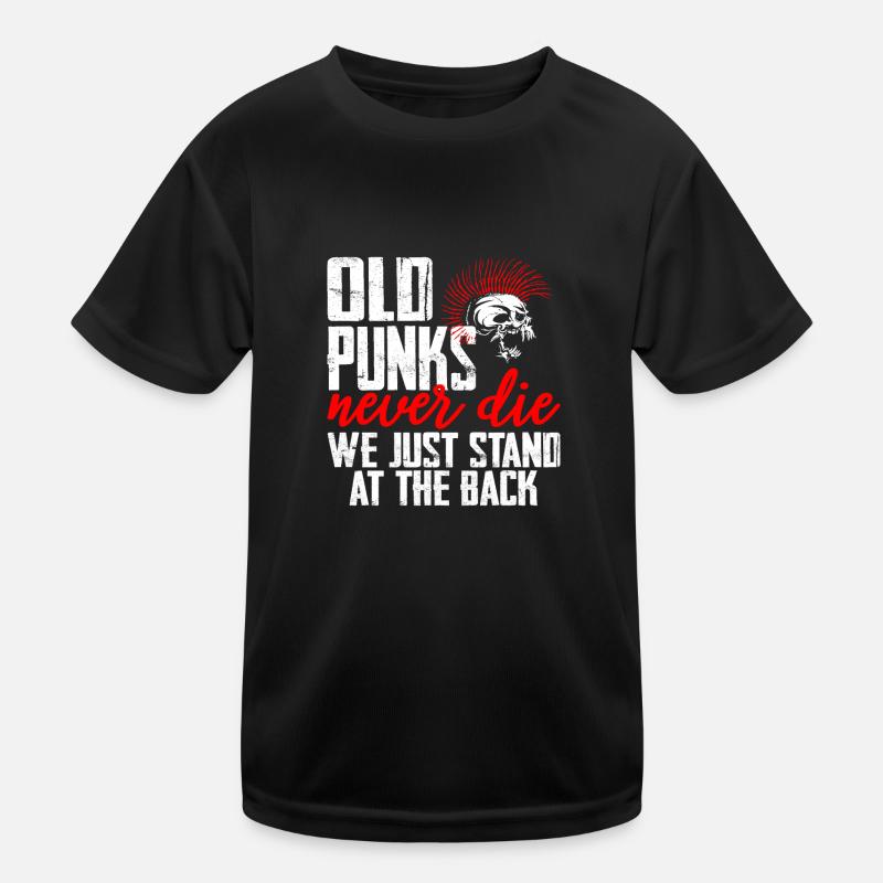 Punk rock punk music statement gift Kids Functional T-Shirt