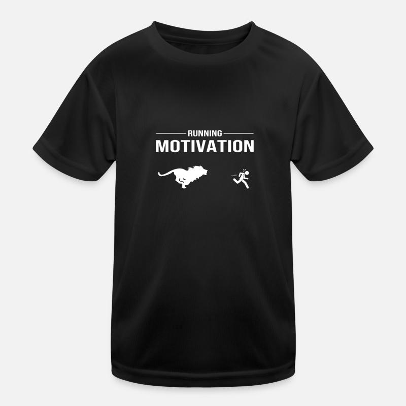 Running motivation - Course à pied Lion T-shirt sport Enfant