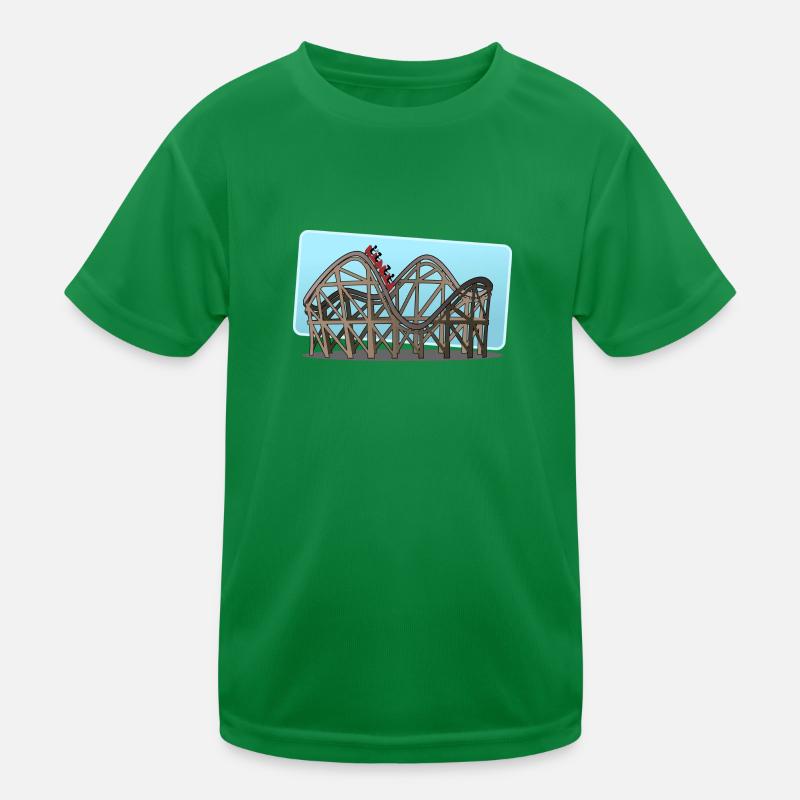 roller coaster Kids Functional T-Shirt