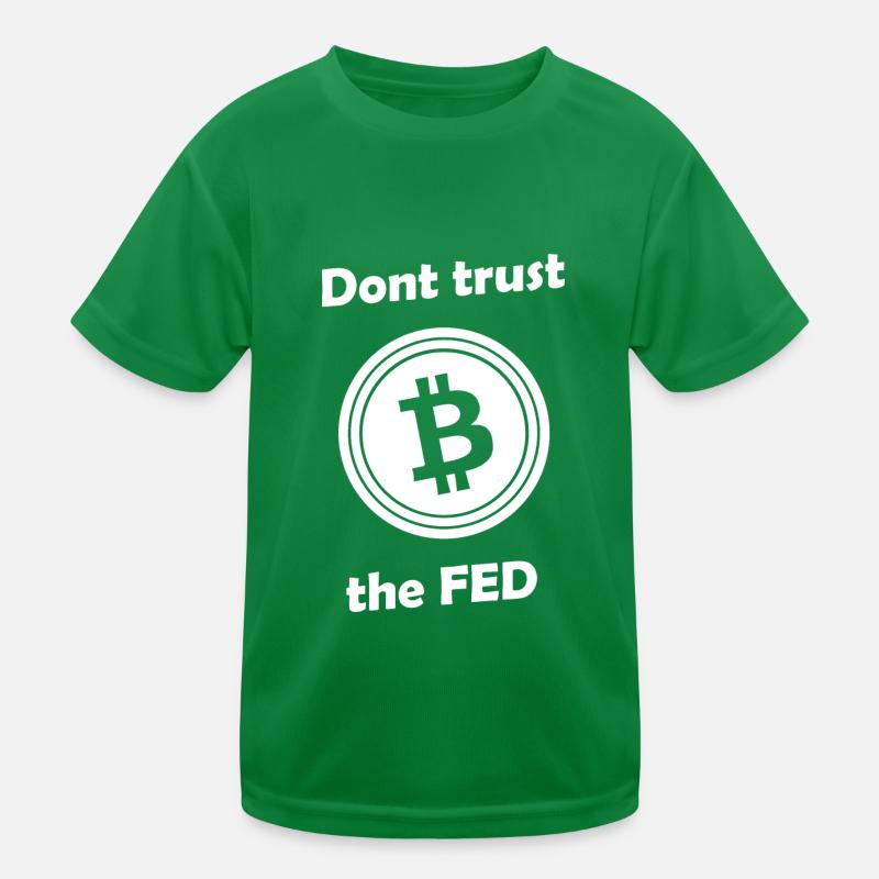 Trust Bitcoin Kids Functional T-Shirt