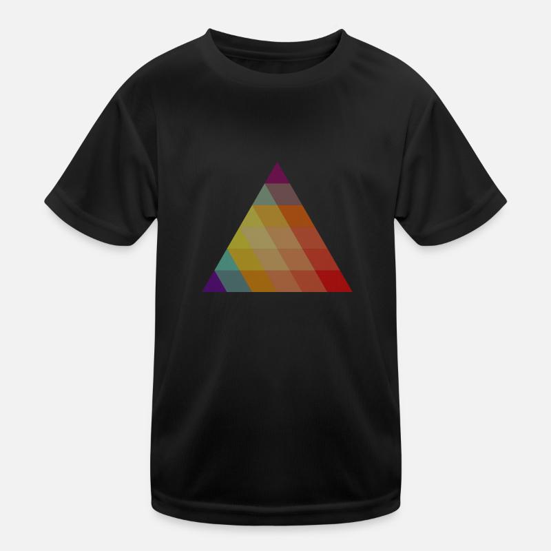 Dreieck Kinder Funktions-T-Shirt