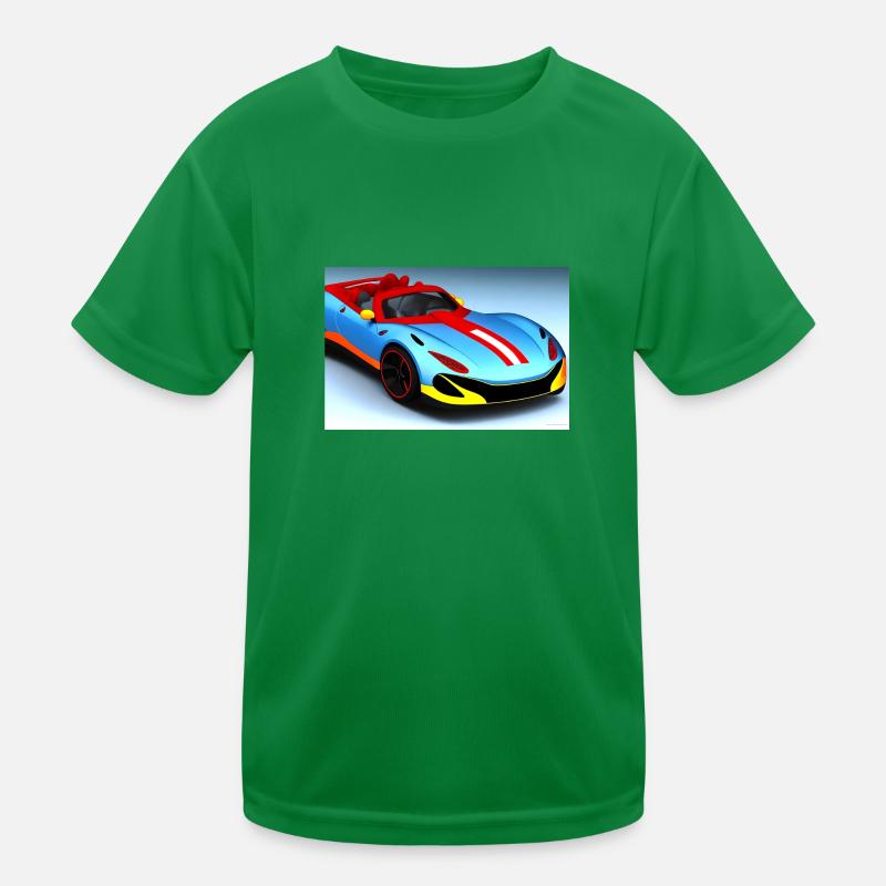 Car Kinder Funktions-T-Shirt