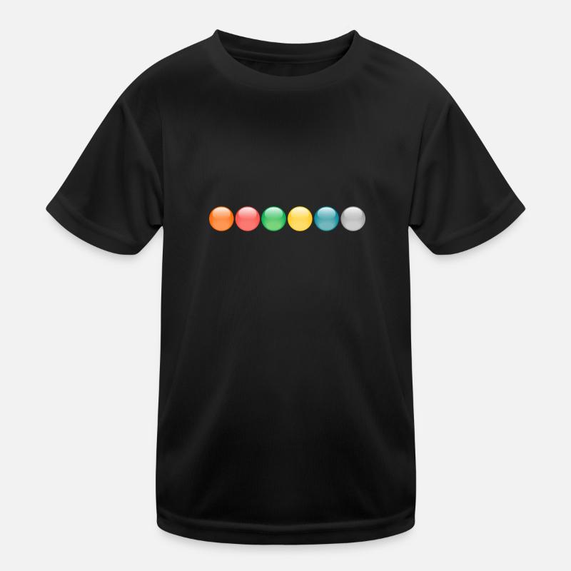 boules colorées T-shirt sport Enfant