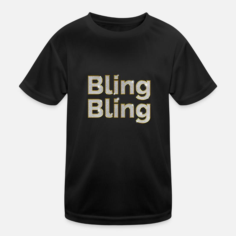 Bling Bling Kids Functional T-Shirt