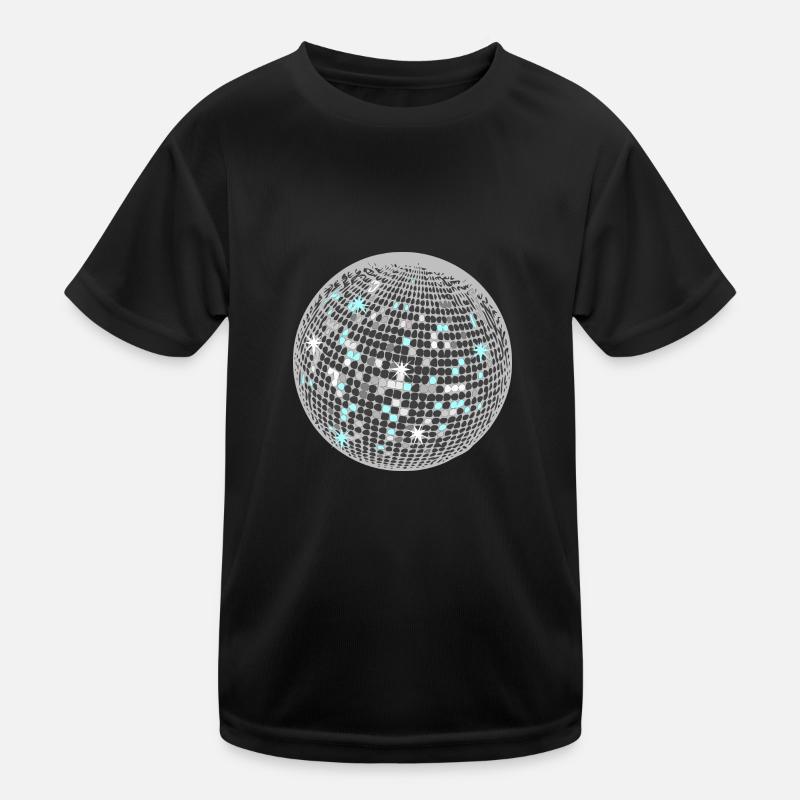 Disco Kugel Kinder Funktions-T-Shirt