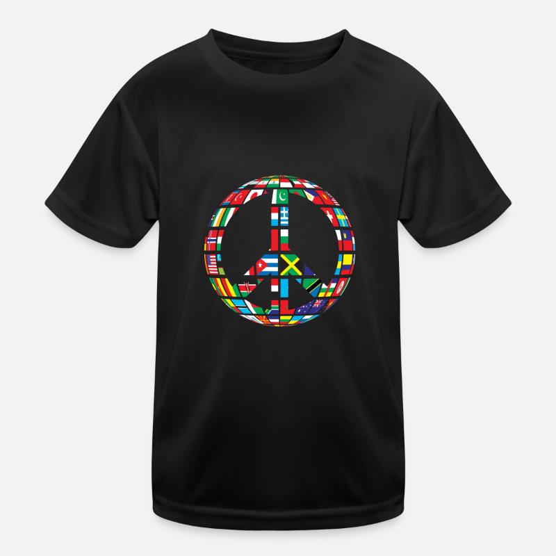 Paix dans le monde T-shirt sport Enfant