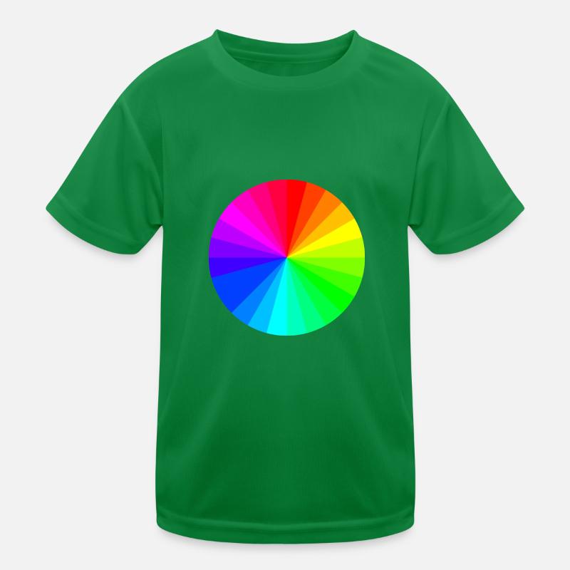 color Wheel Kids Functional T-Shirt