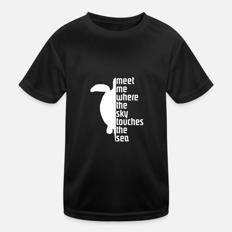 Turtle Slogan Schildkröte Spruch Kinder Funktions-T-Shirt