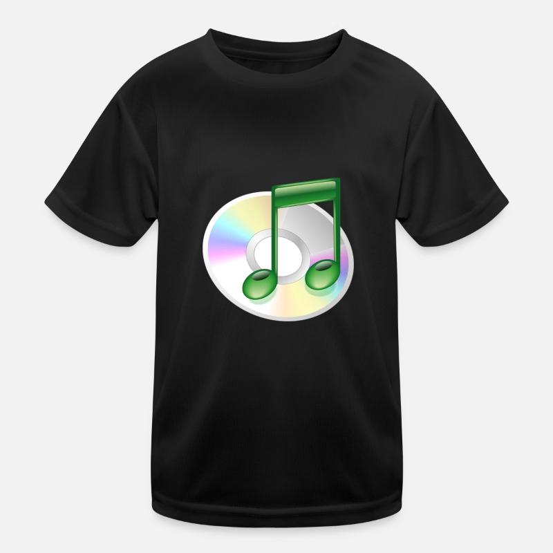 CD Musik Kinder Funktions-T-Shirt