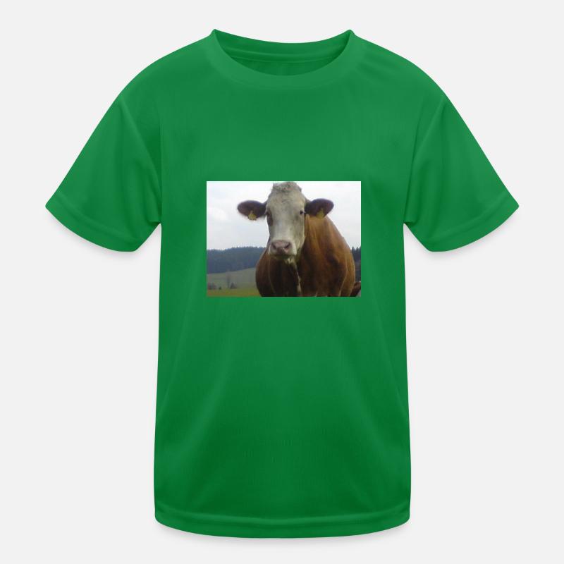 cow Kinder Funktions-T-Shirt