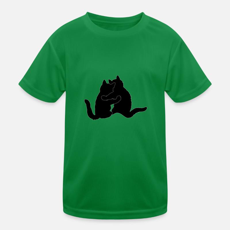 Cat poor in poor Kids Functional T-Shirt