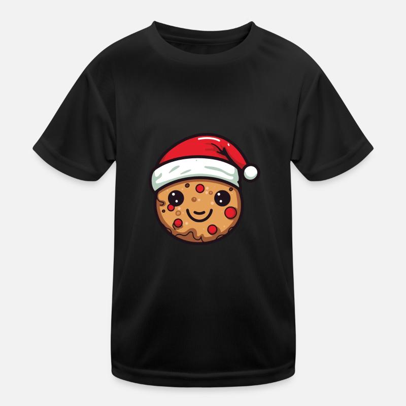 Biscuit Christmas Baking Kids Functional T-Shirt
