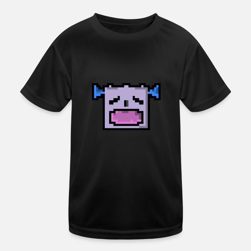 Pixel LOL Kinder Funktions-T-Shirt