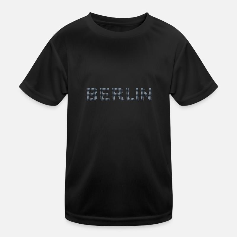 BERLIN Punktschrift Kinder Funktions-T-Shirt