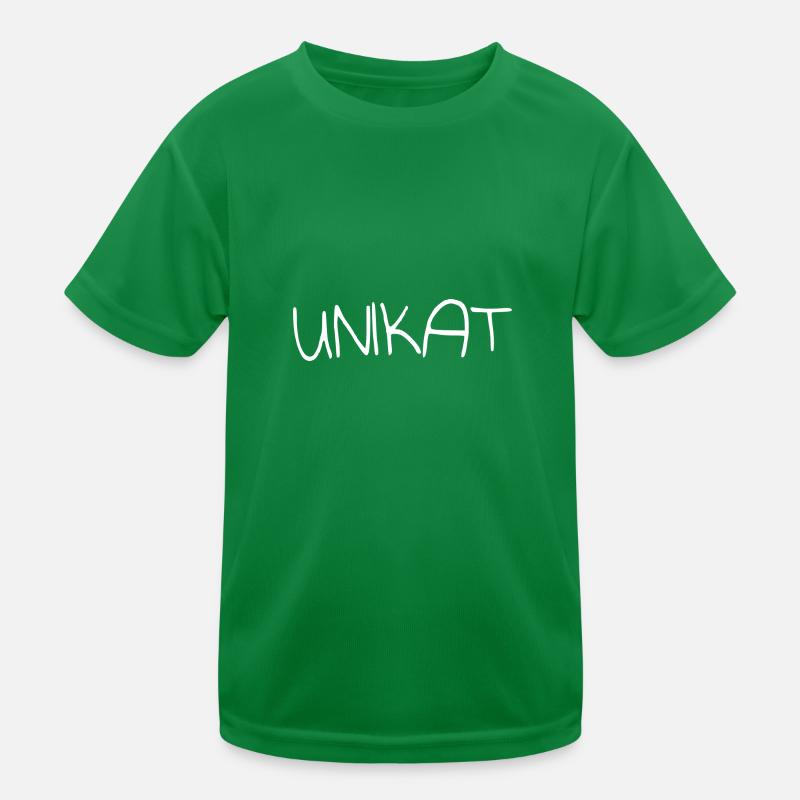 Unique font saying single piece Kids Functional T-Shirt