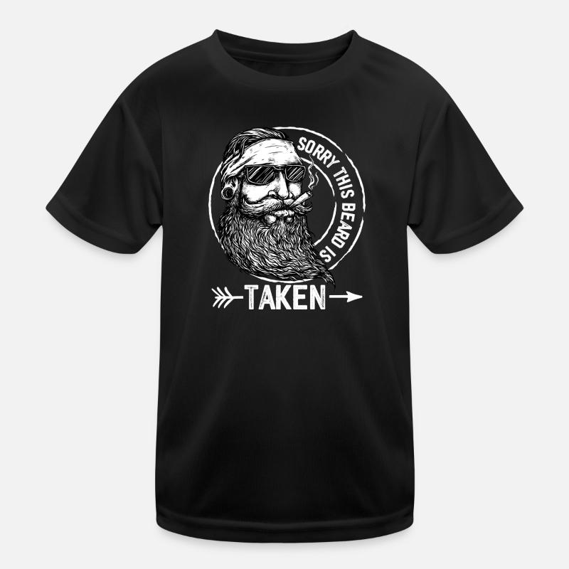 sorry this beard is taken Kids Functional T-Shirt