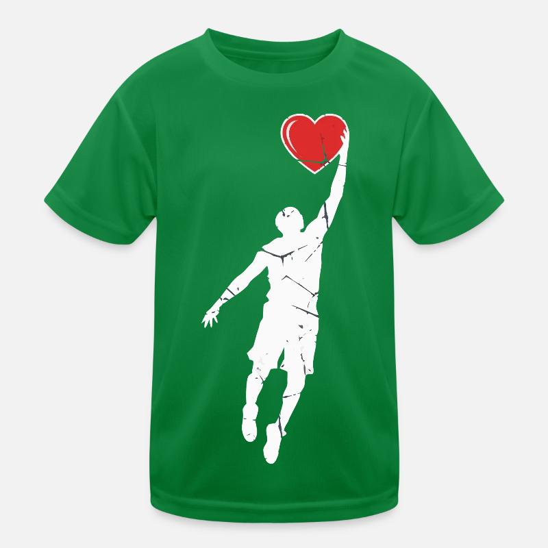 Heart Dunk T-shirt sport Enfant