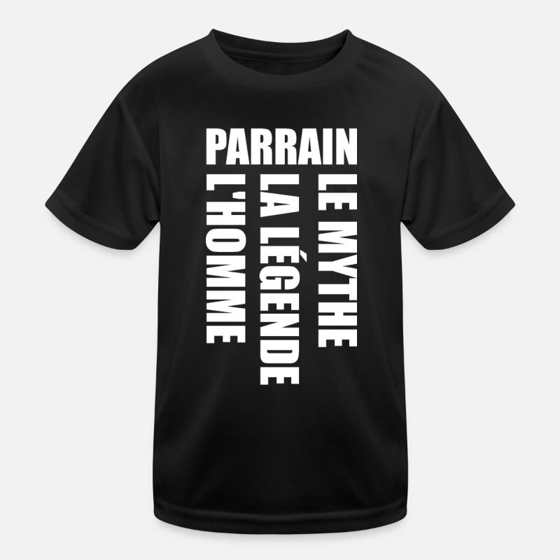 Meilleur Parrain - Super Parrain T-shirt sport Enfant