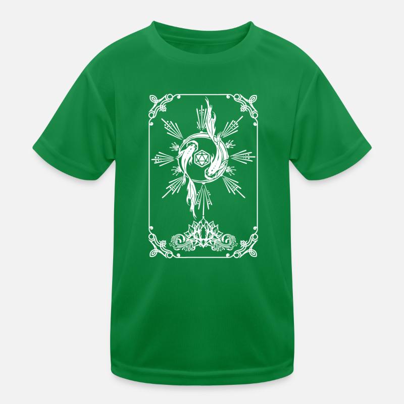 carte de sort carpe koï T-shirt sport Enfant