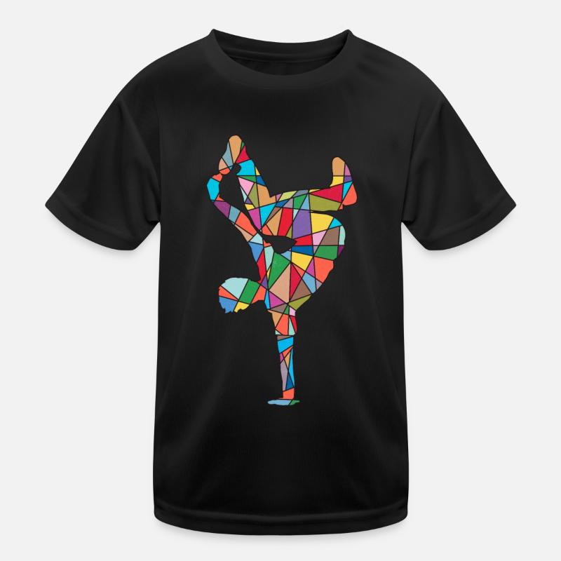Breakdance Danse Breakdancer Breakdancer Garçons T-shirt sport Enfant